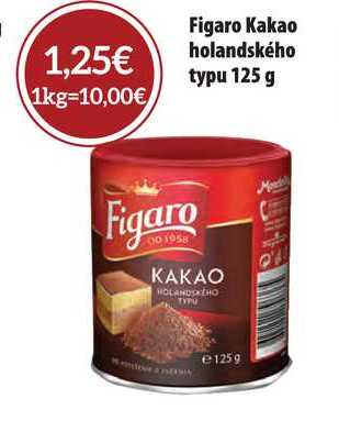 Figaro Kakao holandského typu 125 g