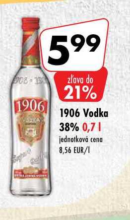 1906 Vodka 38% 0,7 l