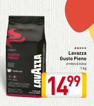    Lavazza Gusto Pieno zrnková káva 1 kg  