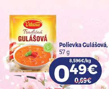 Polievka Gulášová, 57 g