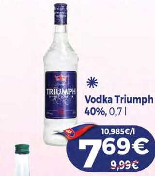 Vodka Triumph 40%, 0,7l