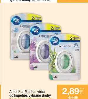 Ambi Pur Merlion vôňa do kúpeľne