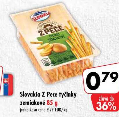 Slovakia Z Pece tyčinky zemiakové 85 g 