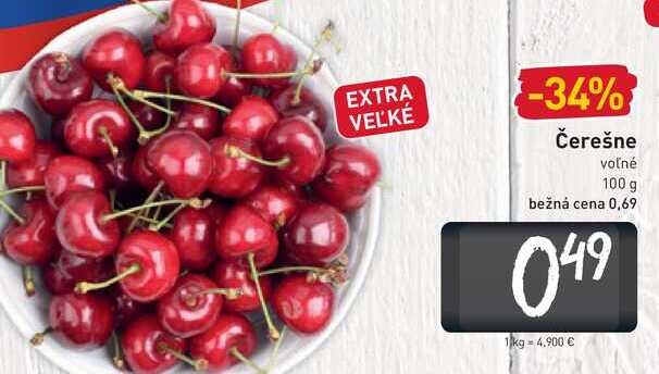 Čerešne 100 g