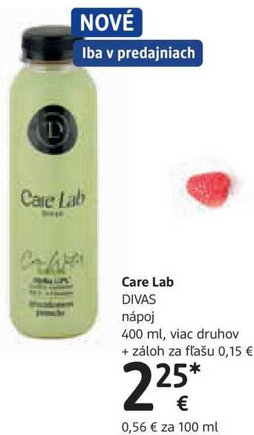Care Lab DIVAS nápoj, 400 ml
