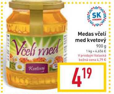 Med včelí med kvetový 900 g