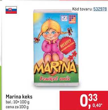 Marina keks 100g