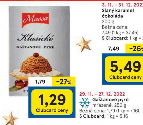 Gaštanové pyré, 250 g