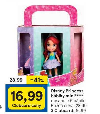 Disney Princess bábiky mini