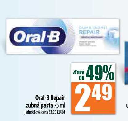 Oral-B Repair zubná pasta 75 ml