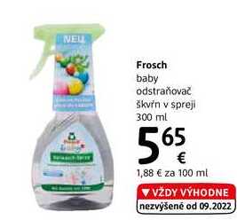 Frosch Baby Vorwaschspray (300ml)