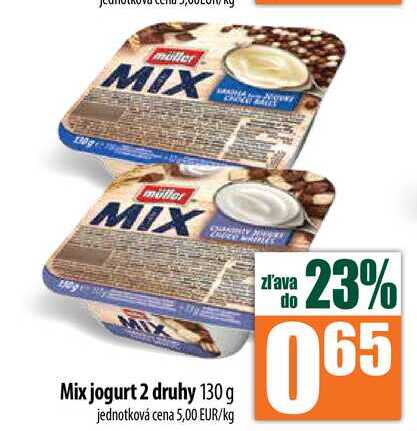Mix jogurt 2 druhy 130g