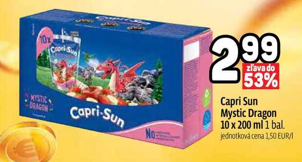 Capri Sun Mystic Dragon 10 x 200 ml 