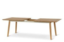 Rozkladací stôl z tíkového dreva