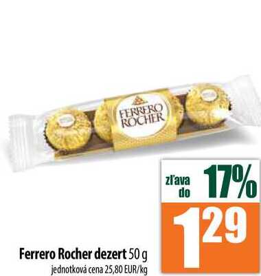Ferrero Rocher dezert 50 g 