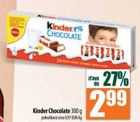 Kinder Chocolate 300 g