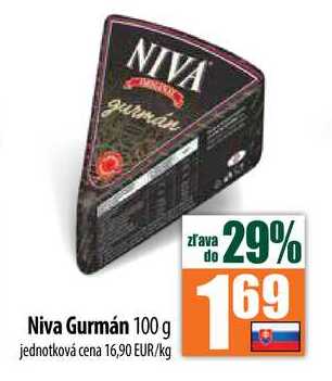 Niva Gurmán 100 g 