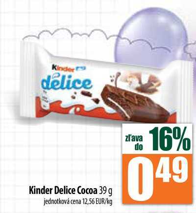 Kinder Delice Cocoa 39 g 