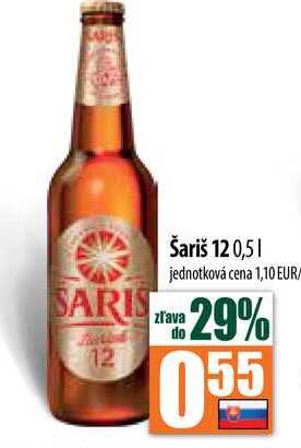 Šariš 12 0,5 l