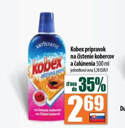 Kobex prípravok na čistenie kobercov a čalúnenia 500 ml