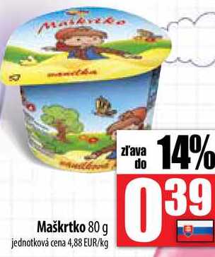 Maškrtko 80 g