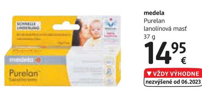 medela Purelan lanolínová masť, 37 g