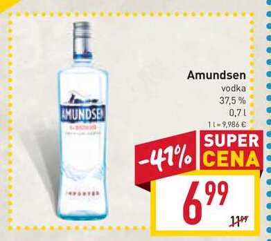 Amundsen vodka 37,5% 0,7 l