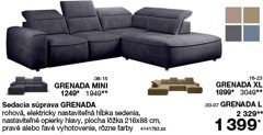 Sedacia súprava GRENADA L
