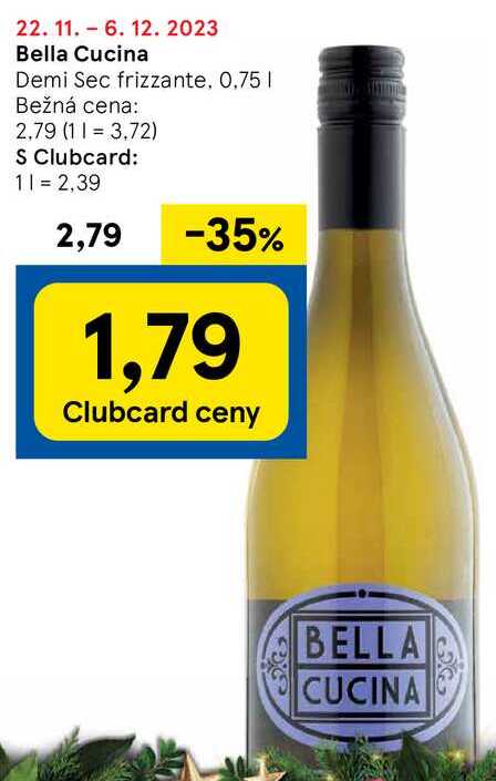 Bella Cucina, 0,75 l