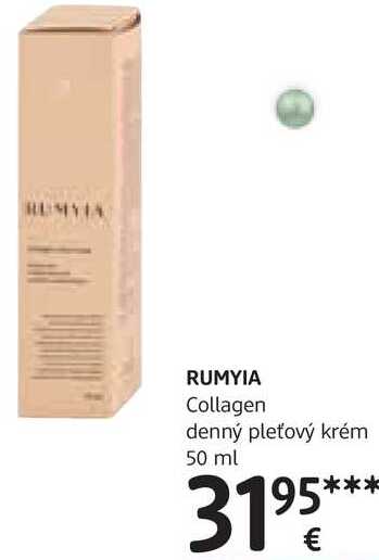 RUMYIA Collagen denný pleťový krém, 50 ml