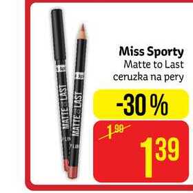 Miss Sporty Matte to Last ceruzka na pery