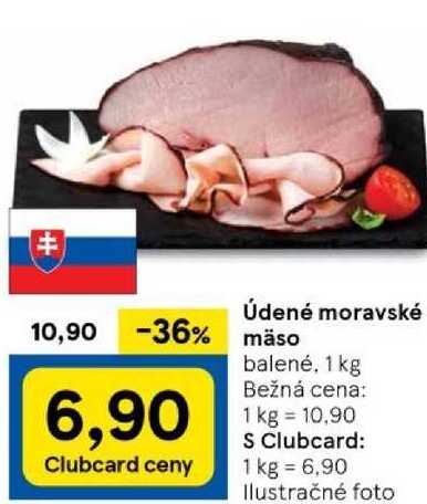 Údené moravské mäso, 1 kg