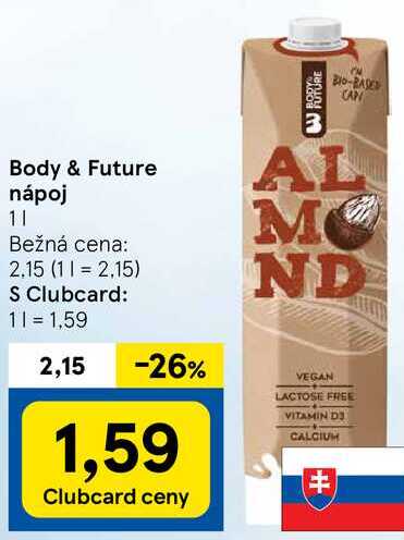 Body & Future nápoj, 1 l
