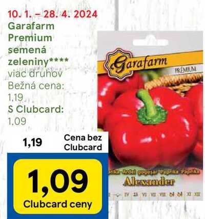 Garafarm Premium semená zeleniny**** 