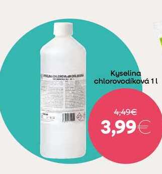 Kyselina chlorovodiková 1l