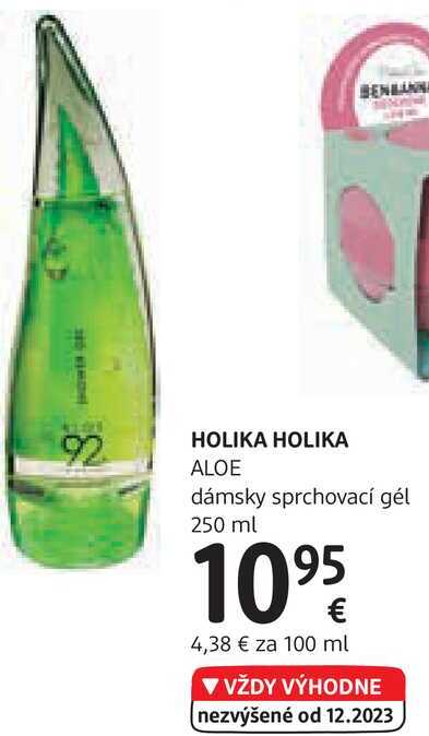 HOLIKA HOLIKA ALOE dámsky sprchovací gél, 250 ml 