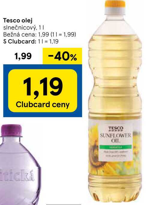 Tesco olej, 1 l