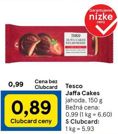 Tesco Jaffa Cakes, 150 g
