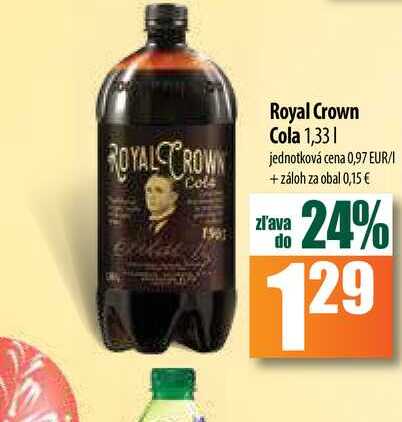 Royal Crown Cola 1,33 l 