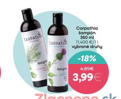 Carpathia Šampón 350 ml