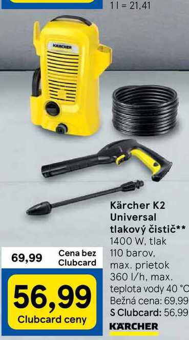 Kärcher K2 Universal tlakový čistič