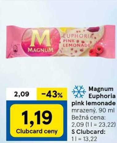 Magnum Euphoria pink lemonade, 90 ml 