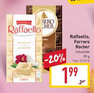Ferrero Rocher čokoláda 90 g 