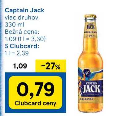 Captain Jack, 330 ml