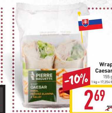 Wrap Caesar 155 g 