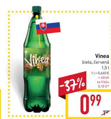 Vinea biela, červená 1,5l