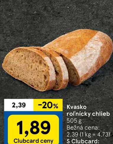 Roľnícky chlieb 505 g 