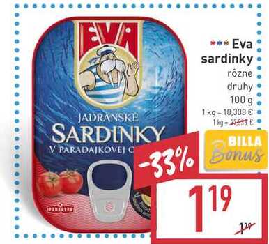 Eva Sardinky 100 g