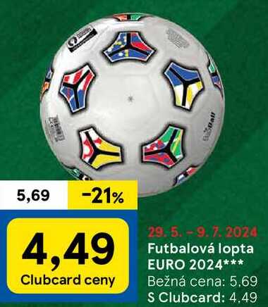 Futbalová lopta EURO 2024