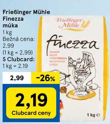 Frießinger Mühle Finezza múka, 1 kg